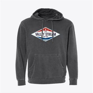 Valley Stream New York Diamond Star Pigment-Dyed Hoodie