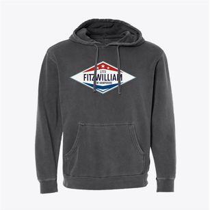 Fitzwilliam New Hampshire Diamond Star Pigment-Dyed Hoodie