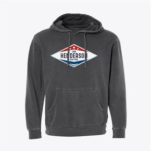 Henderson New York Diamond Star Pigment-Dyed Hoodie