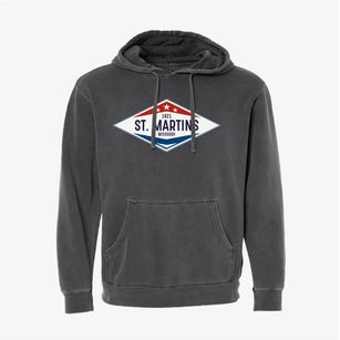 St. Martins Missouri Diamond Star Pigment-Dyed Hoodie