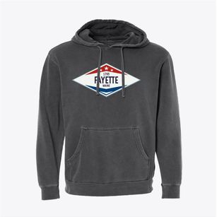 Fayette Maine Diamond Star Pigment-Dyed Hoodie