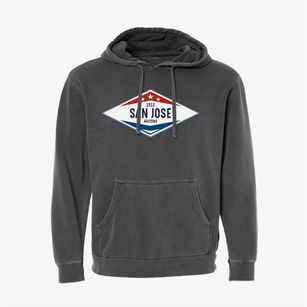 San Jose Arizona Diamond Star Pigment-Dyed Hoodie