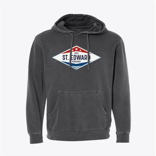 St. Edward Nebraska Diamond Star Pigment-Dyed Hoodie
