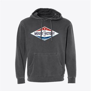 Mount Victory Ohio Diamond Star Pigment-Dyed Hoodie