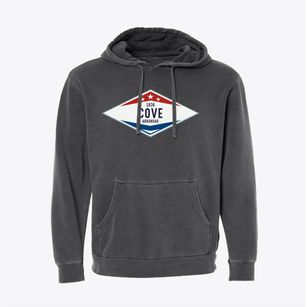 Cove Arkansas Diamond Star Pigment-Dyed Hoodie