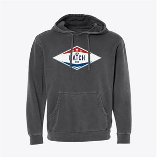 Hatch Utah Diamond Star Pigment-Dyed Hoodie
