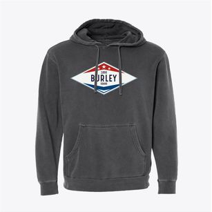 Burley Idaho Diamond Star Pigment-Dyed Hoodie