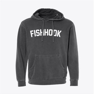 Fishhook Alaska Classic Curve Pigment-Dyed Hoodie