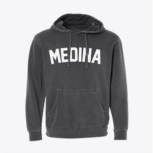 Medina New York Classic Curve Pigment-Dyed Hoodie