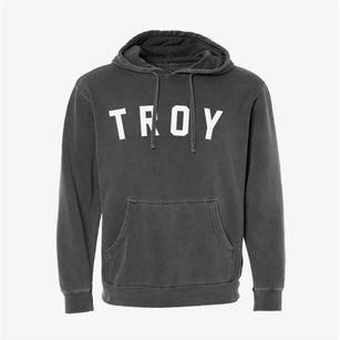 Troy Wisconsin Classic Curve Pigment-Dyed Hoodie