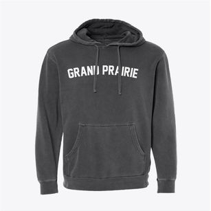 Grand Prairie Texas Classic Curve Pigment-Dyed Hoodie