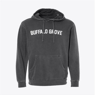 Buffalo Grove Illinois Classic Curve Pigment-Dyed Hoodie