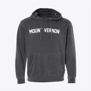 Mount Vernon Washington Classic Curve Pigment-Dyed Hoodie
