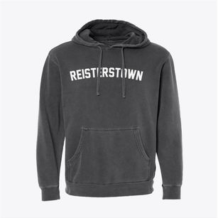 Reisterstown Maryland Classic Curve Pigment-Dyed Hoodie