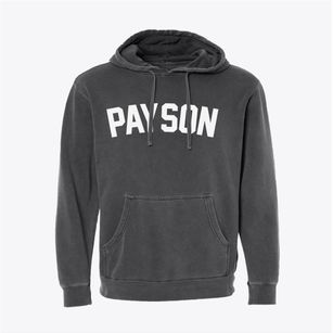 Payson Illinois Classic Curve Pigment-Dyed Hoodie
