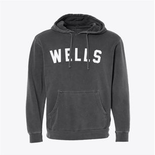 Wells New York Classic Curve Pigment-Dyed Hoodie