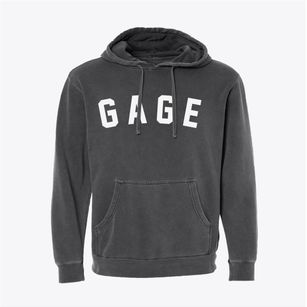 Gage Oklahoma Classic Curve Pigment-Dyed Hoodie