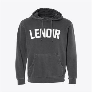Lenoir North Carolina Classic Curve Pigment-Dyed Hoodie