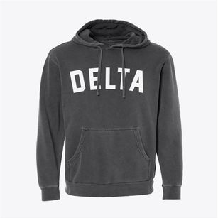 Delta Iowa Classic Curve Pigment-Dyed Hoodie
