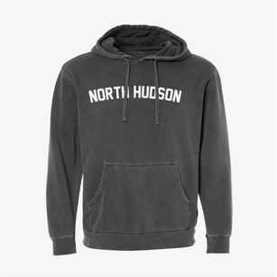 North Hudson New York Classic Curve Pigment-Dyed Hoodie