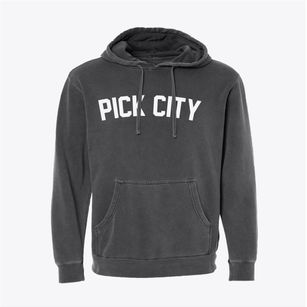 Pick City North Dakota Classic Curve Pigment-Dyed Hoodie
