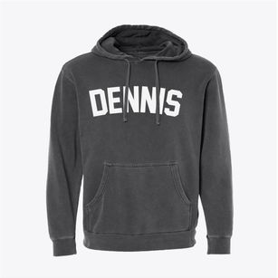 Dennis Massachusetts Classic Curve Pigment-Dyed Hoodie