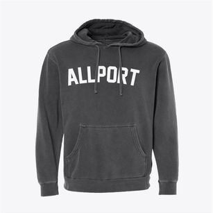 Allport Arkansas Classic Curve Pigment-Dyed Hoodie