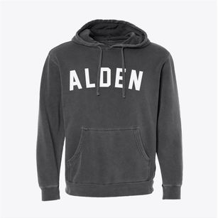 Alden Michigan Classic Curve Pigment-Dyed Hoodie