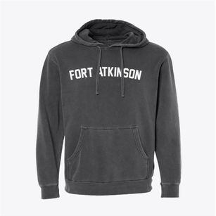 Fort Atkinson Wisconsin Classic Curve Pigment-Dyed Hoodie