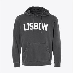 Lisbon Maine Classic Curve Pigment-Dyed Hoodie