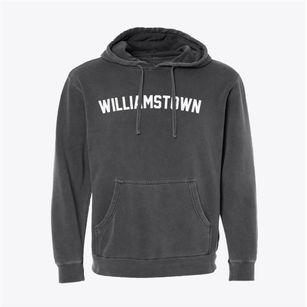 Williamstown Massachusetts Classic Curve Pigment-Dyed Hoodie