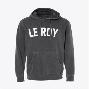 Le Roy New York Classic Curve Pigment-Dyed Hoodie
