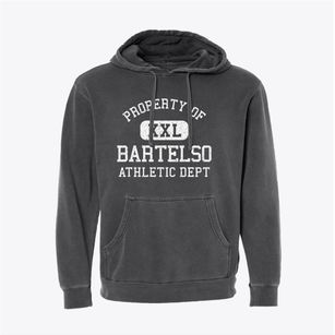 Bartelso Illinois Athletic Dept Pigment-Dyed Hoodie
