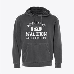 Waldron Kansas Athletic Dept Pigment-Dyed Hoodie