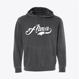Alma Arkansas Vintage Team Pigment-Dyed Hoodie