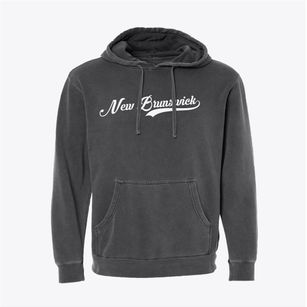 New Brunswick New Jersey Vintage Team Pigment-Dyed Hoodie