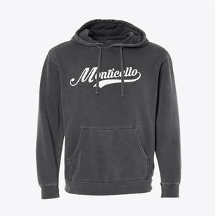 Monticello Louisiana Vintage Team Pigment-Dyed Hoodie