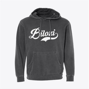 Biloxi Mississippi Vintage Team Pigment-Dyed Hoodie