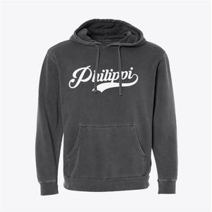 Philippi West Virginia Vintage Team Pigment-Dyed Hoodie