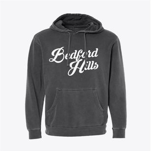 Bedford Hills New York Vintage Team Pigment-Dyed Hoodie