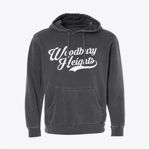 Woodbury Heights New Jersey Vintage Team Pigment-Dyed Hoodie