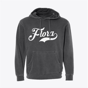 Flora Indiana Vintage Team Pigment-Dyed Hoodie