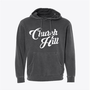 Church Hill Pennsylvania Vintage Team Pigment-Dyed Hoodie