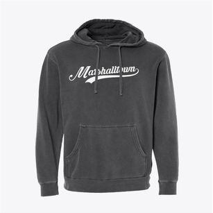 Marshalltown Iowa Vintage Team Pigment-Dyed Hoodie