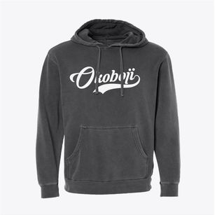 Okoboji Iowa Vintage Team Pigment-Dyed Hoodie