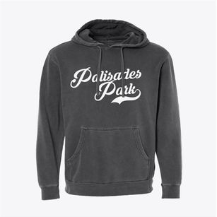 Palisades Park New Jersey Vintage Team Pigment-Dyed Hoodie