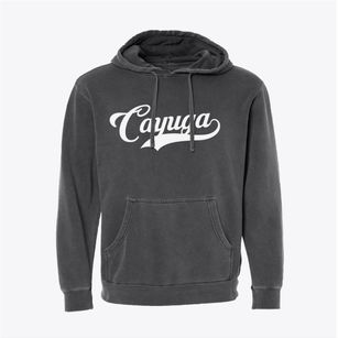 Cayuga New York Vintage Team Pigment-Dyed Hoodie