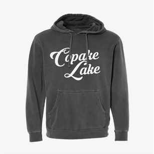 Copake Lake New York Vintage Team Pigment-Dyed Hoodie