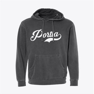 Portia Arkansas Vintage Team Pigment-Dyed Hoodie