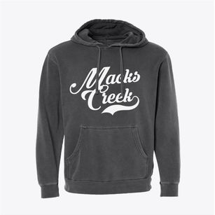 Macks Creek Missouri Vintage Team Pigment-Dyed Hoodie